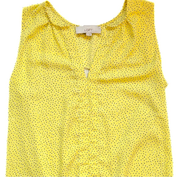 Ann taylor Loft sleeveless bubble top ❤️ - Picture 3 of 6